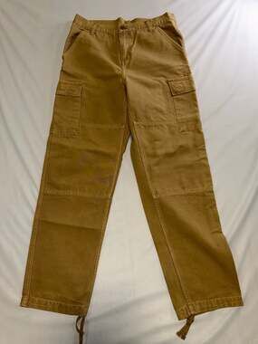 Carhartt WIP Keyto Cargo Pant in Dusty Hamilton Brown Organic Cotton Canvas